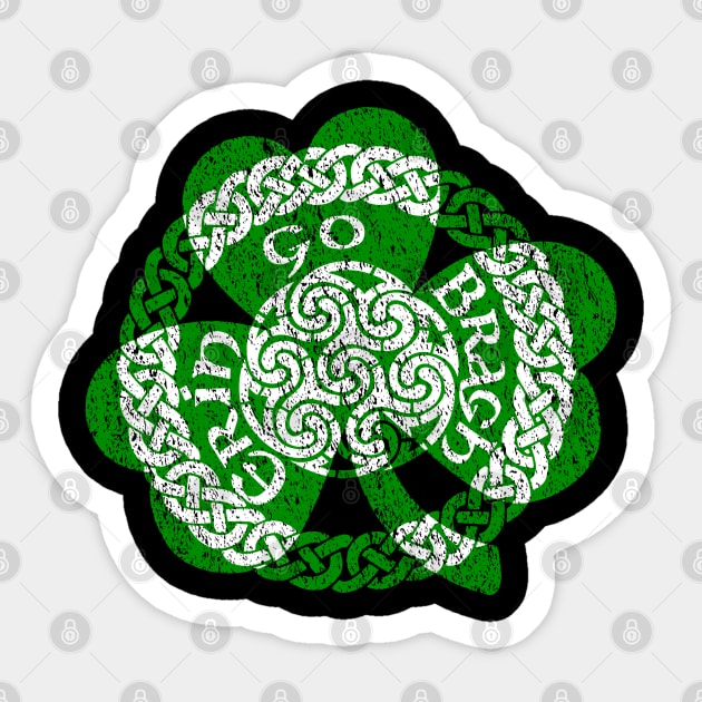 Erin Go Bragh Sticker by Tip-Tops